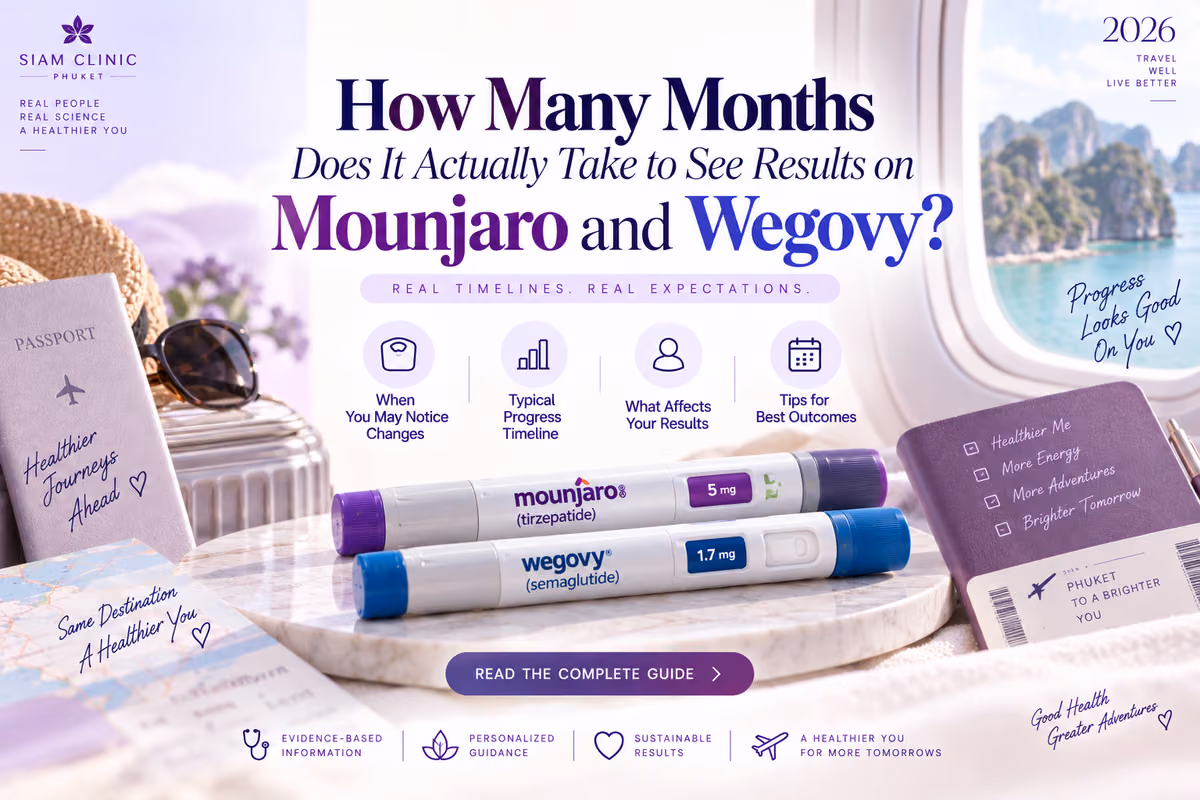 How Many Months Does It Actually Take to See Results on Mounjaro and Wegovy?
